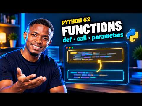 Python Functions for Beginners — def, Parameters & Calls #2