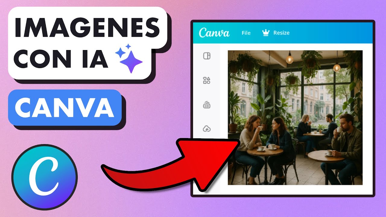 Como CREAR IMÁGENES con INTELIGENCIA ARTIFICIAL en CANVA 🤖🎨 - YouTube