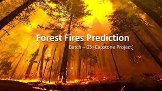 Forest Fire prediction using Machine Learning Algorithms