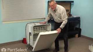 Dishwasher Repair - Replacing the Silverware Basket Frigidaire Part 154556101