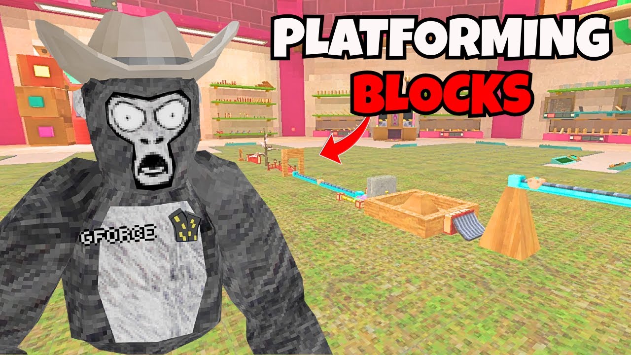 Gorilla Tags New Platforming Blocks Update Is Here! - YouTube