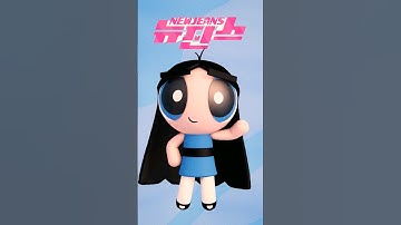 파워퍼프걸 민지 🐻 3D 캐릭터 애니메이션 @MaxonVFX Cinema 4D #단편