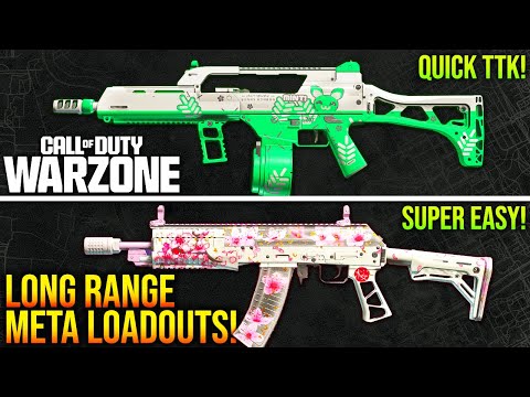 WARZONE: New LONG RANGE META LOADOUTS After Update! (WARZONE Best Weapons)