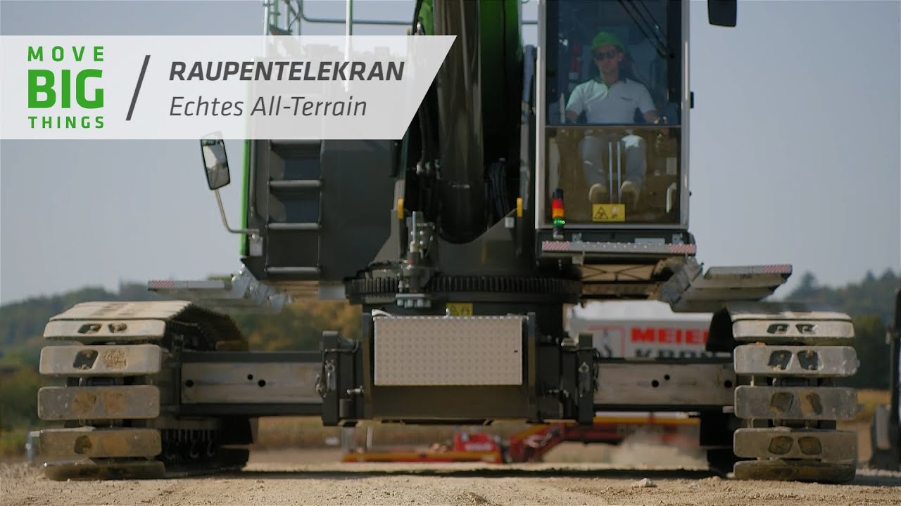 Raupentelekran - Echtes All-Terrain