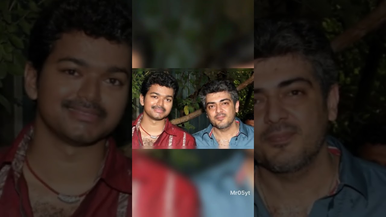 Thalapathy Vijay and Thala Ajith rare photos ❤️‍🔥 