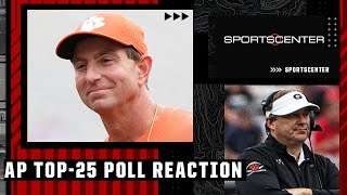 Paul Finebaum gives his instant reaction the the preseason AP Top-25 poll | SportsCenter