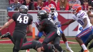 Arkansas Sets Tone vs. Florida With Massive Hit On Kickoff