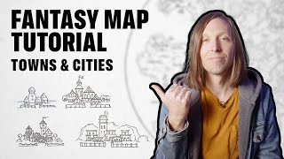 How To Draw Fantasy/D&D Maps - Towns & Cities Tutorial