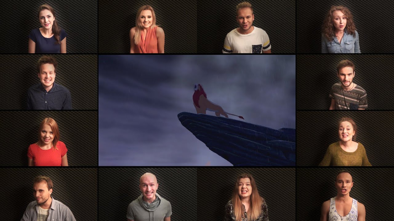 Król Lwiej Skały (King of Pride Rock - Lion King - Polish version) Accantus - MILION Kręgu życia!