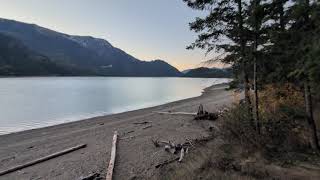 Camping at Duncan Lake, BC 