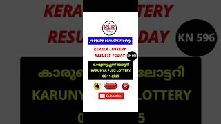 കേരള കാരുണ്യ പ്ലസ്‌ ലോട്ടറി | KERALA KARUNYA PLUS LOTTERY 06-11-2025 |