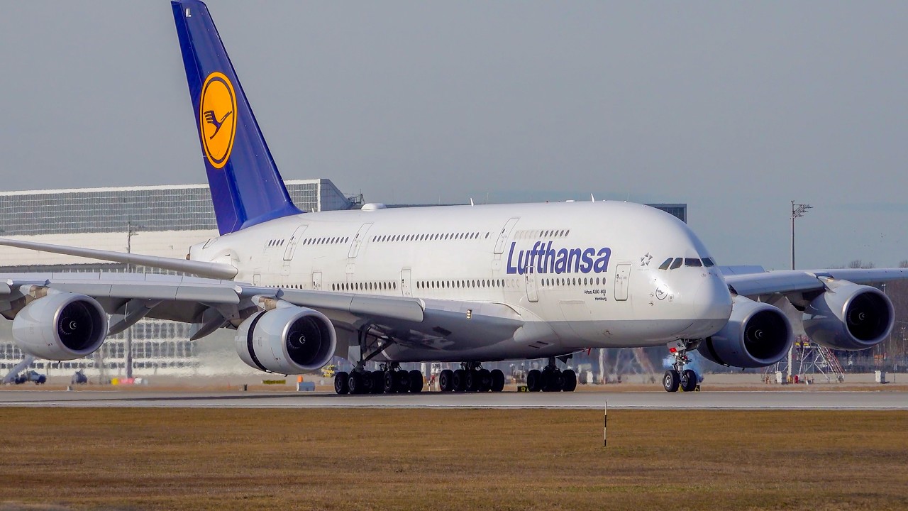 34 HEAVY LANDINGS & TAKE OFFS | A380, B747-8F, A350, B777 | Munich Airport Spotting