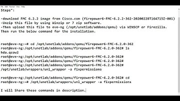 How to Install FMC on EVE-NG | FMC installation on EVE | Cisco FMC installation | EVE-ng FMC setup