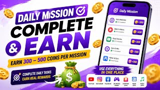 DA2 Browser Se Daily Mission Complete Karke Coin Earn Kare | Best Reward Browser 2026 screenshot 4