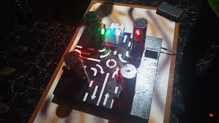 Smart traffic light with emergency and traffic density control