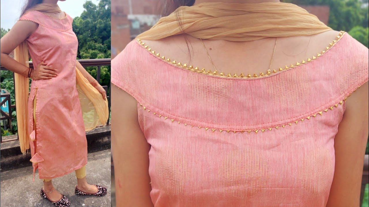 Off Solder Kurti Cutting Stitching Tutorial || Dolly's Creation ||