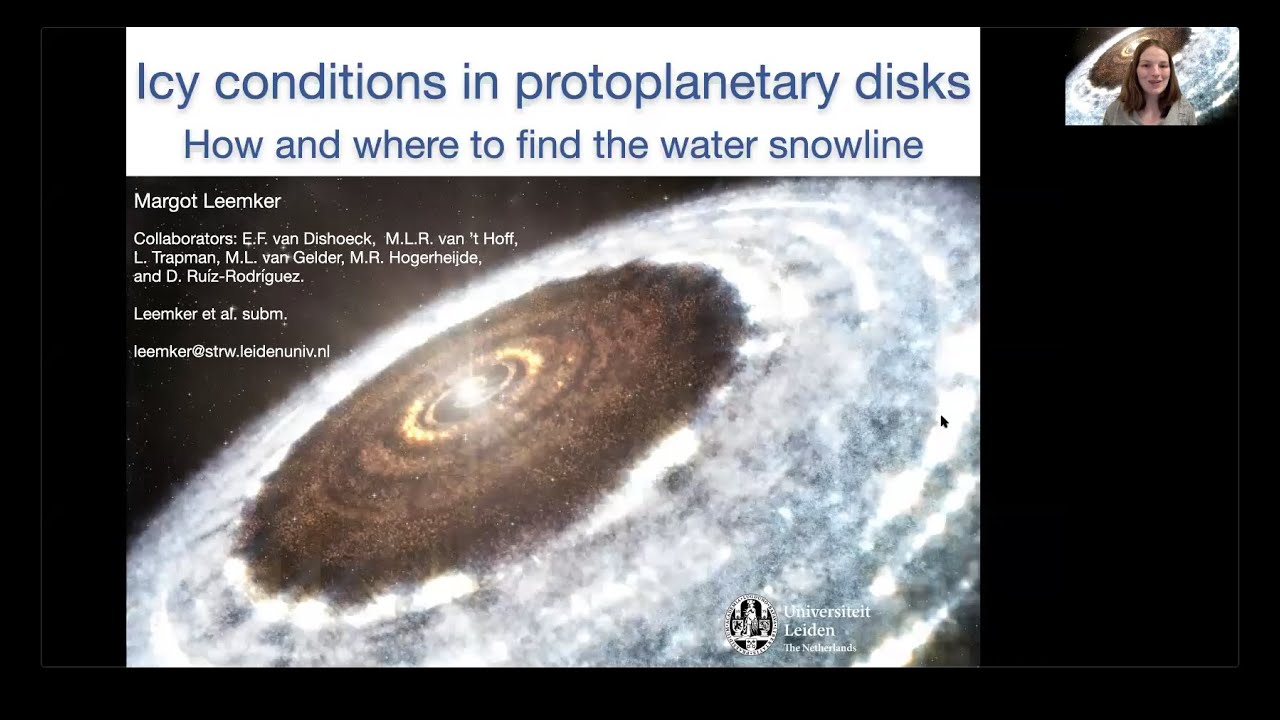 Margot Leemker - Icy conditions in protoplanetary disks: how and where to find the water snowline