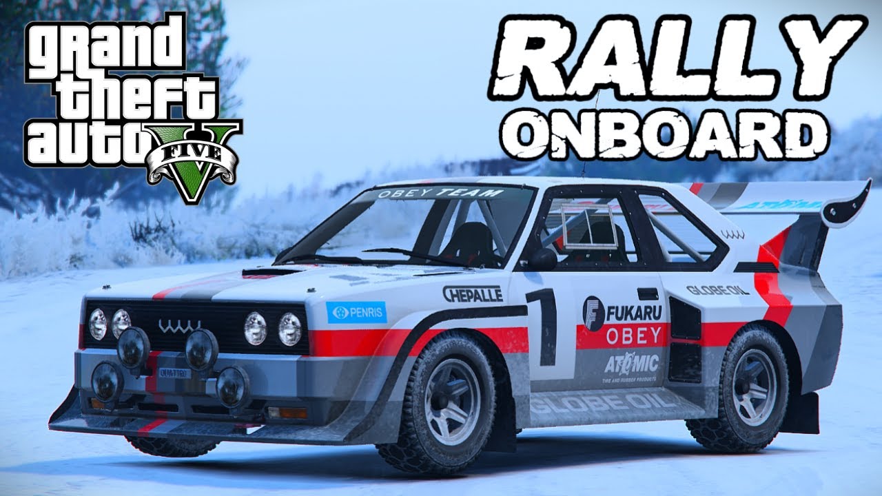 GTA 5 | RALLY ONBOARD | Obey Omnis/Audi Quattro