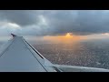 Turkish Airlines Airbus 321-200 Landing Istanbul Airport (LTFM) TK1556