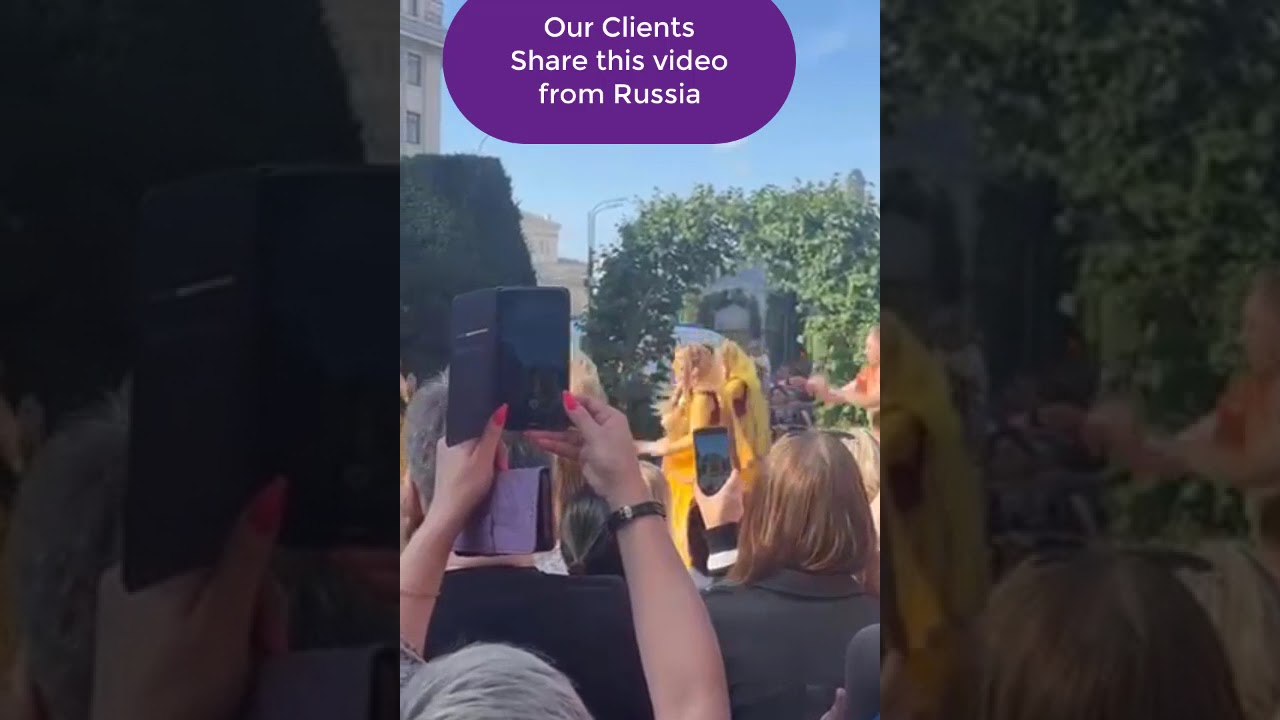 Russia - Indian Festival || Our Client Share this Video || NL Overseas