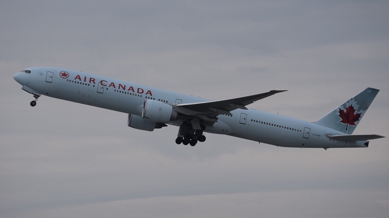 Air Canada Boeing 777300ER [CFIVR] Departing LAX. YouTube