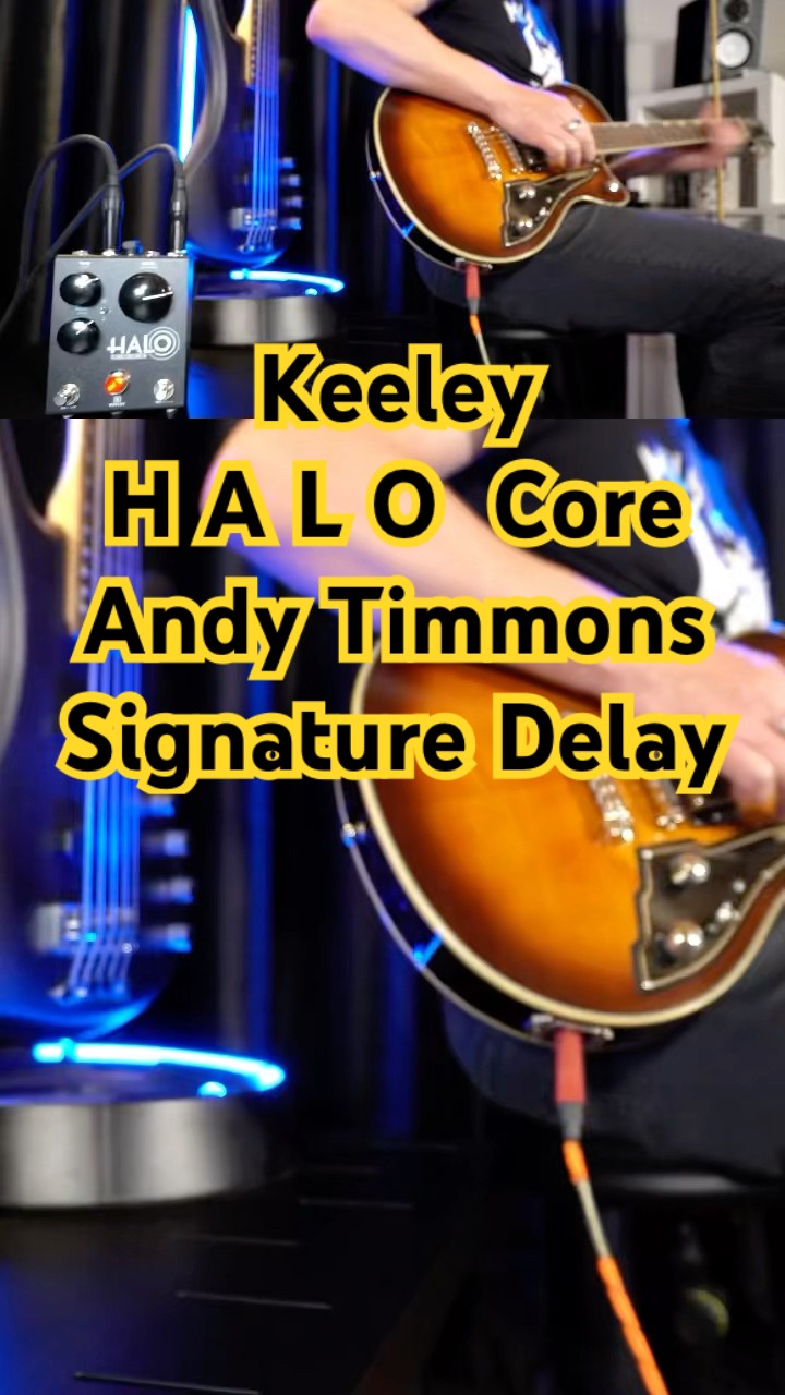 美品Keeley HALO CORE V1 AndyTimmons sig. New Halo Core - Keeley Electronics Guitar Effects Pedals