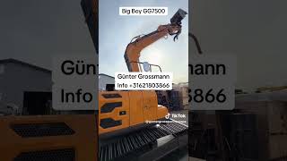 Gunter Grossman GG7500 big boy #graafmachine #bigboy #excavators #farm #toys info@Guntermachine.nl