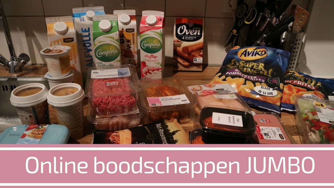 Shoplog JUMBO online boodschappen bestellen vrijdag 1 december 2017