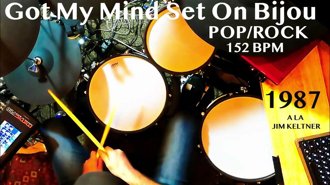 Got My Mind Set On BijouDrums ONLY Backing Track YouTube