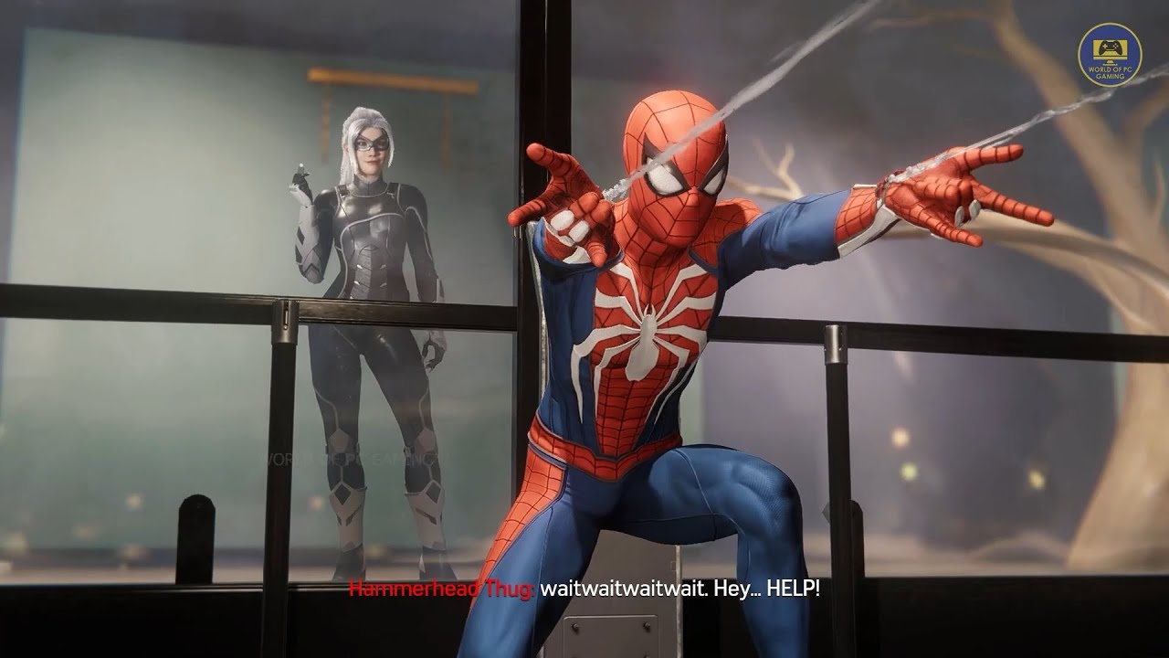 DLC The Heist - The Maria [Black Cat] [Museum mission] Hammerhead men Spider-Man Remastered 