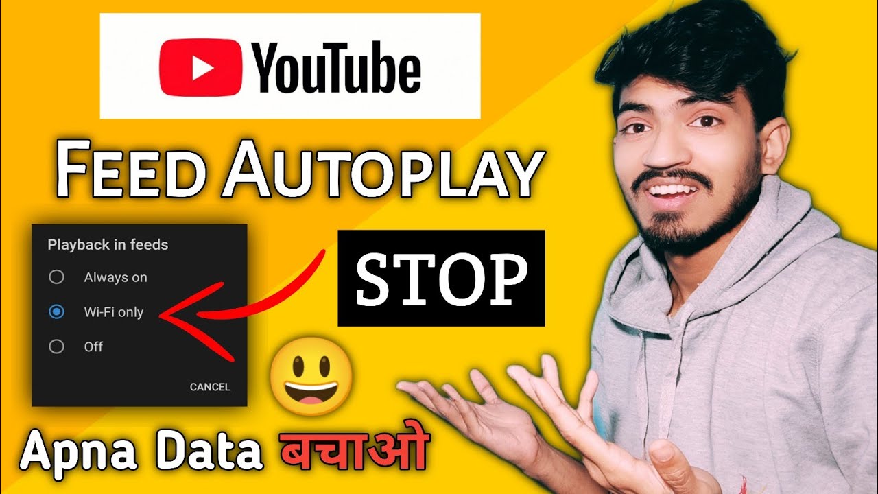 How to turn off autoplay on YouTube YouTube playback feed Disable