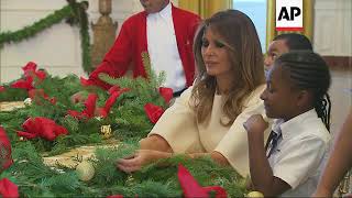 First Lady Reveals White House's Xmas Spirit