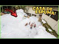 ENCHI A CASA INTEIRA DE ESPUMA E OLHA O QUE ACONTECEU! [ REZENDEEVIL ]