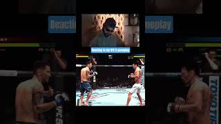 Reacting to my ufc 5 gameplay