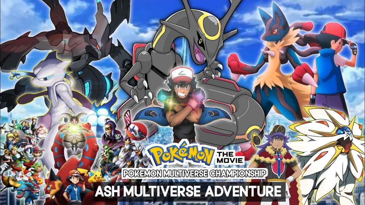 Pokemon Movie: Ash Multiverse Adventure|Ash VS Ash Grandfather|Pokemon Movie In Hindi!