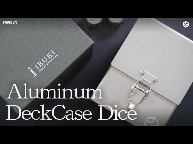 良いデッキケースを紹介しよう(IBUKI DeckCase & Dice introduction