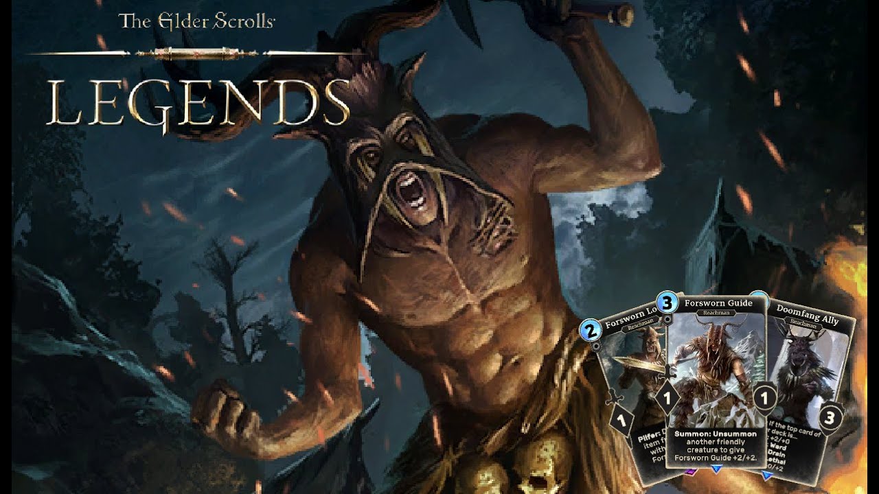Elder Scrolls Legends: Custom Reachman Cards