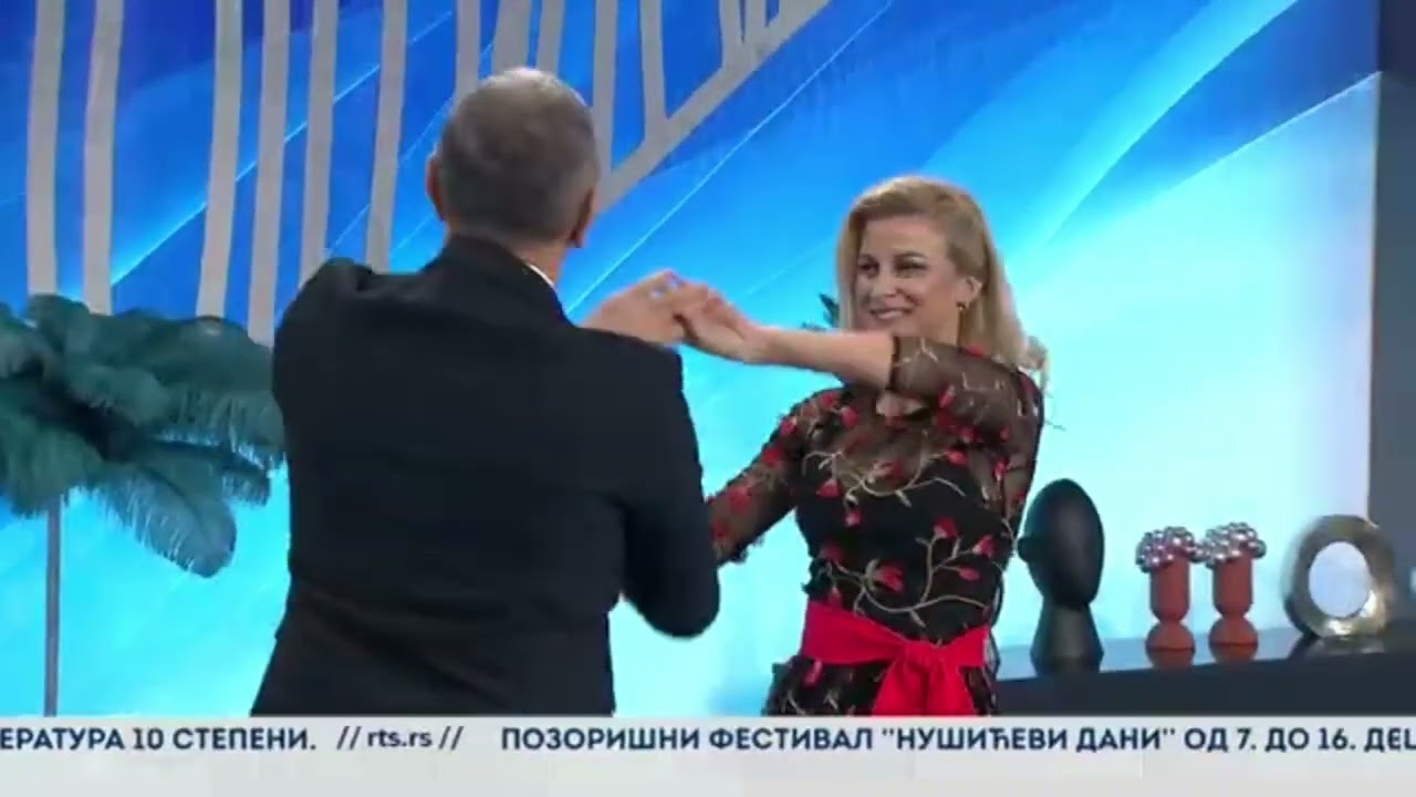 Milenko Vujić i Anka Stojanović nastup na Rts u emisiji 