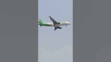 detik-detik pesawat Citilink mau landing bandara Soekarnohatta #shorts