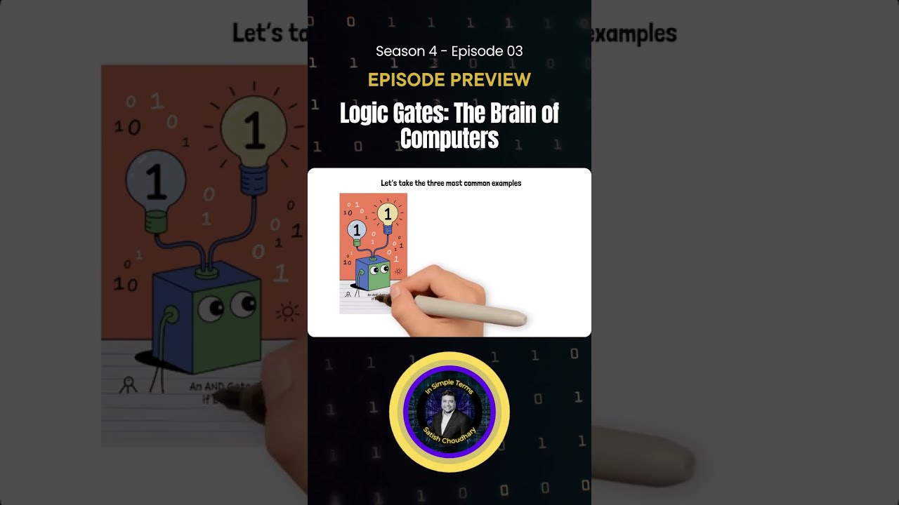 Episode cover for How Computers Make Decisions: Logic Gates Explained
