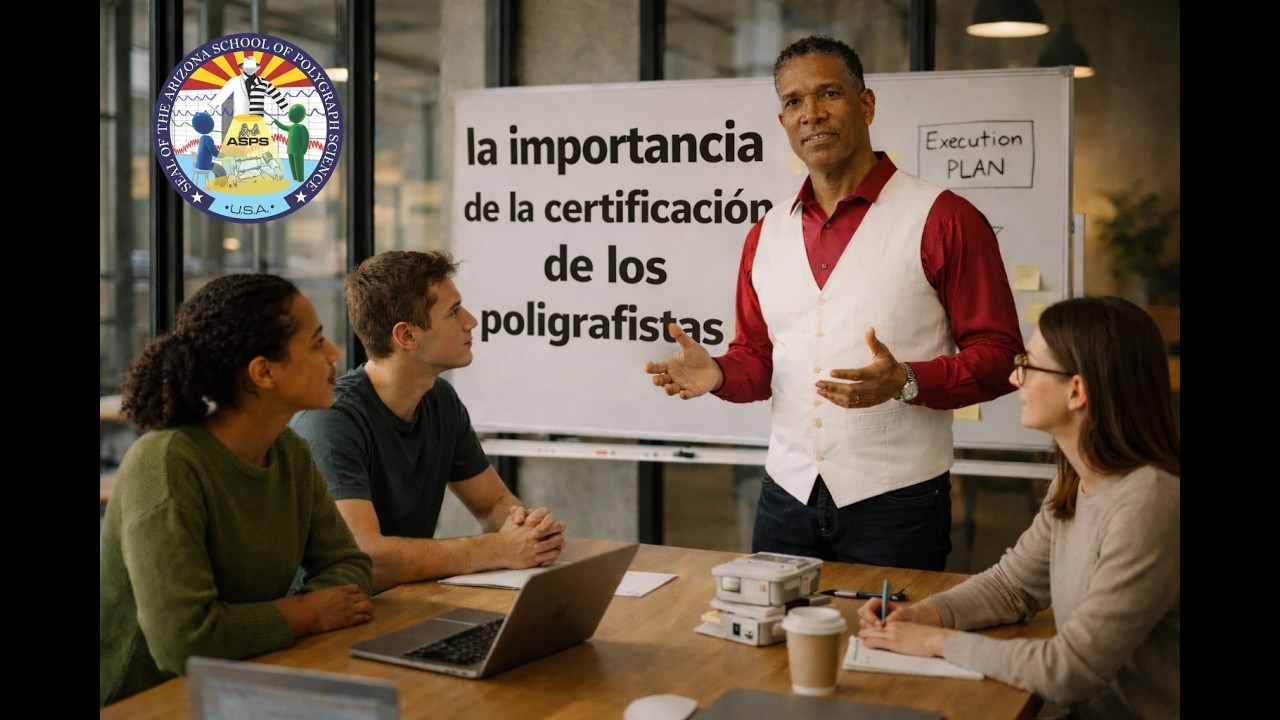 🚨 Muchos usan el polígrafo… pocos están realmente certificados.