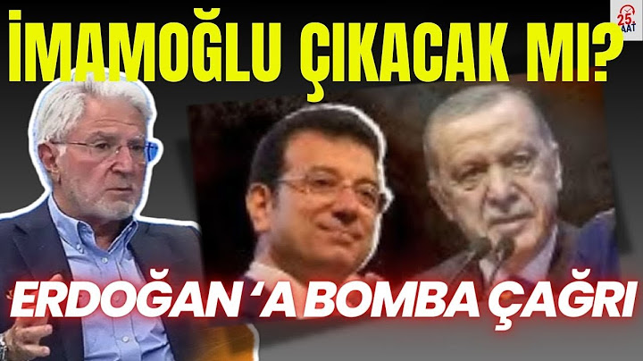 ESKİ AKPLİ EMİN ŞİRİN'DEN ERDOĞAN'A BOMBA ÇAĞRI İMAMOĞLU ÇIKACAK MI? #ekremimamoğlu #erdoğan #seçim