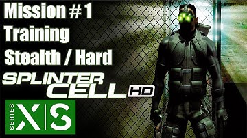 Splinter Cell (2002) - Mission #1 - Training - Hard/Stealth Walkthrough