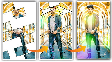 Trending green puzzle video editing in kinemaster /#pandustech. ..