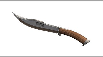 SolidWorks Tutorial- Knife Modelling