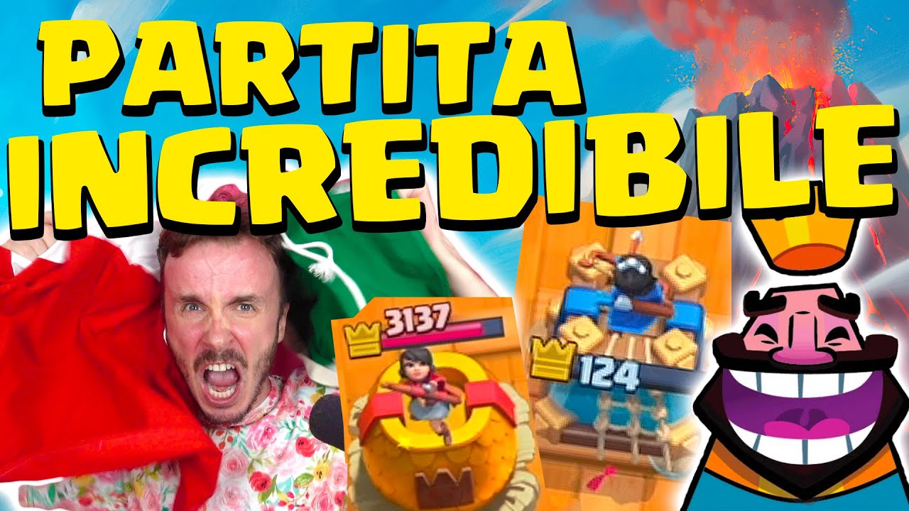 LA PARTITA MIGLIORE DI SEMPRE - Clash Royale - YouTube