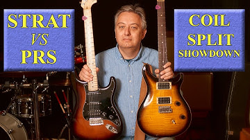 PRS VS STRAT PICKUPS SPLITTING/ TRUE SINGLE COIL COMPARISONS