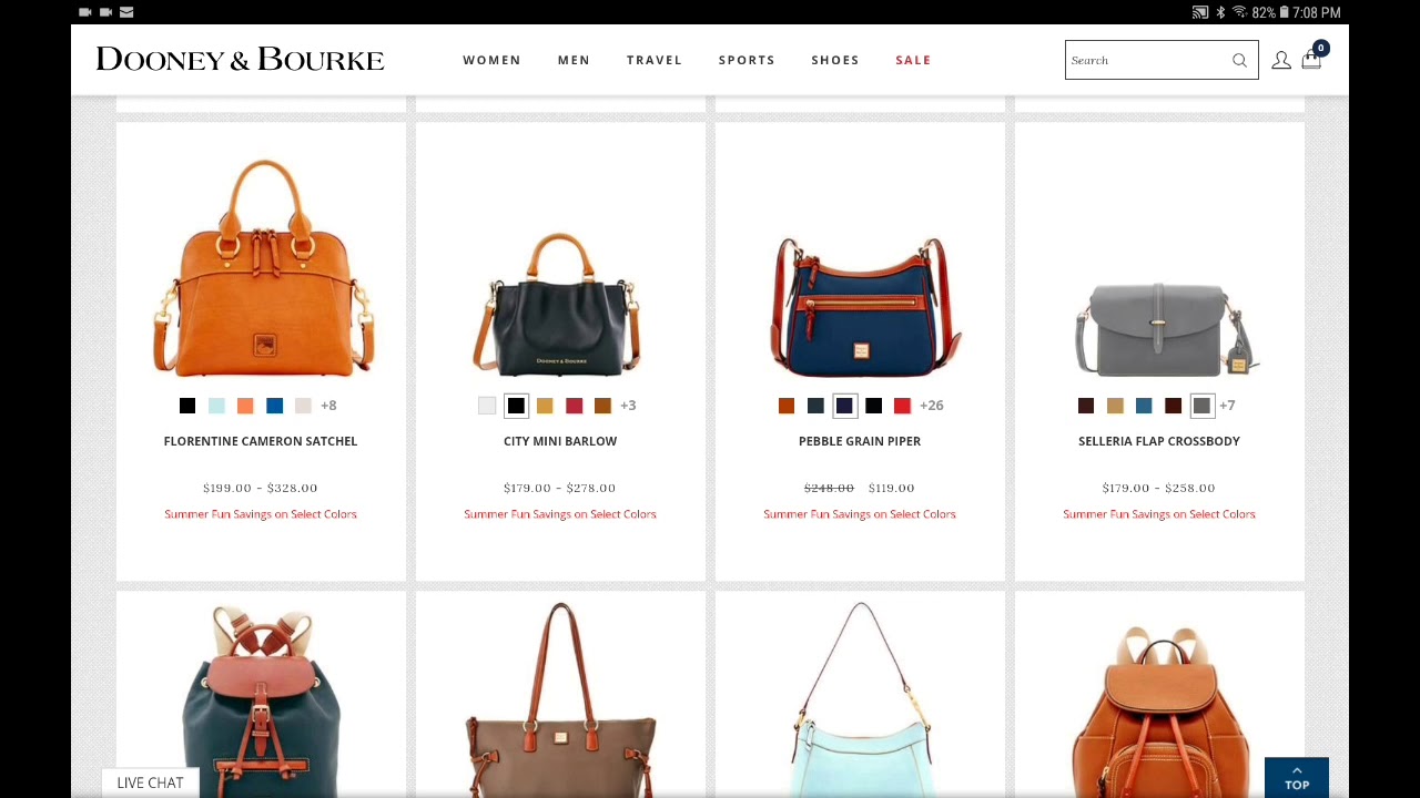 Dooney and Bourke Summer Fun Sale Day 3 YouTube