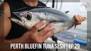 EP 29 | EPIC BLUEFIN TUNA Fishing off the PERTH coast TROLLING HALCO LURES