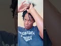 Mini Twists on short natural hair #naturalhair #haircare #minitwists #contentcreator